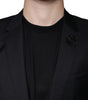 Blazer simple boutonnage Dolce & Gabbana noir MARTINI Bee