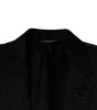 Blazer simple boutonnage Dolce & Gabbana noir MARTINI Bee