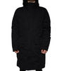 Dolce & Gabbana Black Hooded Parka Cotton Trench Coat Jacket