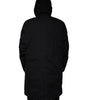 Dolce & Gabbana Black Hooded Parka Cotton Trench Coat Jacket
