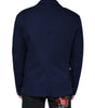 Blazer-manteau simple boutonnage bleu Dolce & Gabbana