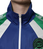 Dolce & Gabbana Multicolor Polyester Full Zip Bomber Jacket