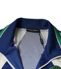Dolce & Gabbana Multicolor Polyester Full Zip Bomber Jacket