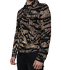 Dolce & Gabbana Brown Tiger Button Down Collared Jacket