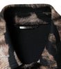 Dolce & Gabbana Brown Tiger Button Down Collared Jacket