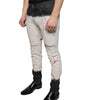 Dolce & Gabbana Black White Printed Skinny Men Denim Jeans