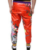 Dolce & Gabbana Multicolor Printed Jogger Sweatpants Pants