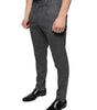 Dolce & Gabbana Gray Check Tartan Wool Skinny Pants