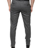 Dolce & Gabbana Gray Check Tartan Wool Skinny Pants