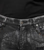 Dolce & Gabbana Black Embellished Cotton Skinny Denim Jeans