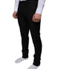 Dolce & Gabbana Black Wool Skinny Dress Formal Pants