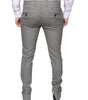 Dolce & Gabbana Gray Check Tartan Wool Skinny Pants