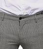 Dolce & Gabbana Gray Check Tartan Wool Skinny Pants