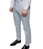 Dolce & Gabbana Light Blue Cotton Dress Pants