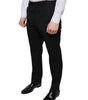 Dolce & Gabbana Black Wool Skinny Men Dress Pants