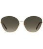 Lunettes de soleil Jimmy Choo en métal doré