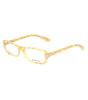 Bottega Veneta Yellow Acetate Frames