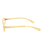 Bottega Veneta Yellow Acetate Frames