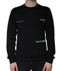 Dolce &amp; Gabbana Black Logo Print CrewNeck Sweatshirt Sweater
