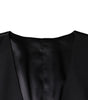 Dolce & Gabbana Black Wool Waistcoat Dress Formal Vest