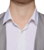 Dolce & Gabbana Light Gray Wool Formal Dress Waistcoat Vest