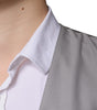 Dolce & Gabbana Light Gray Wool Formal Dress Waistcoat Vest