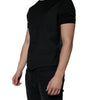Dolce & Gabbana Black Wool Waistcoat Dress Formal Vest
