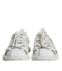 Dolce & Gabbana White Lace Up Low Top NS1 Sneakers Shoes