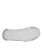 Dolce & Gabbana White Silver Low Top NS1 Sneakers Shoes