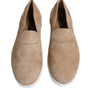 Dolce & Gabbana Beige Suede Caiman Loafers Slippers Shoes