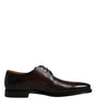 Dolce & Gabbana Black Leather Lace Up Men Derby Formal Shoes