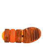Dolce & Gabbana Black Orange Sorrento Slip On Sneakers Shoes