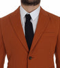 Dolce &amp; Gabbana Elegant Orange Casual Cotton Blend Blazer
