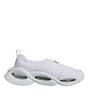 Dolce & Gabbana White Padded Fabric Low Top Sneakers Shoes
