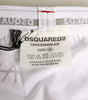 Dsquared² White Cotton Stretch Women Mid Waist Panty Underwear