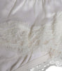 Dolce &amp; Gabbana White Silk Stretch Panty Balconette Bra Underwear
