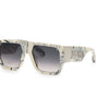 Philipp Plein White Acetate Sunglasses