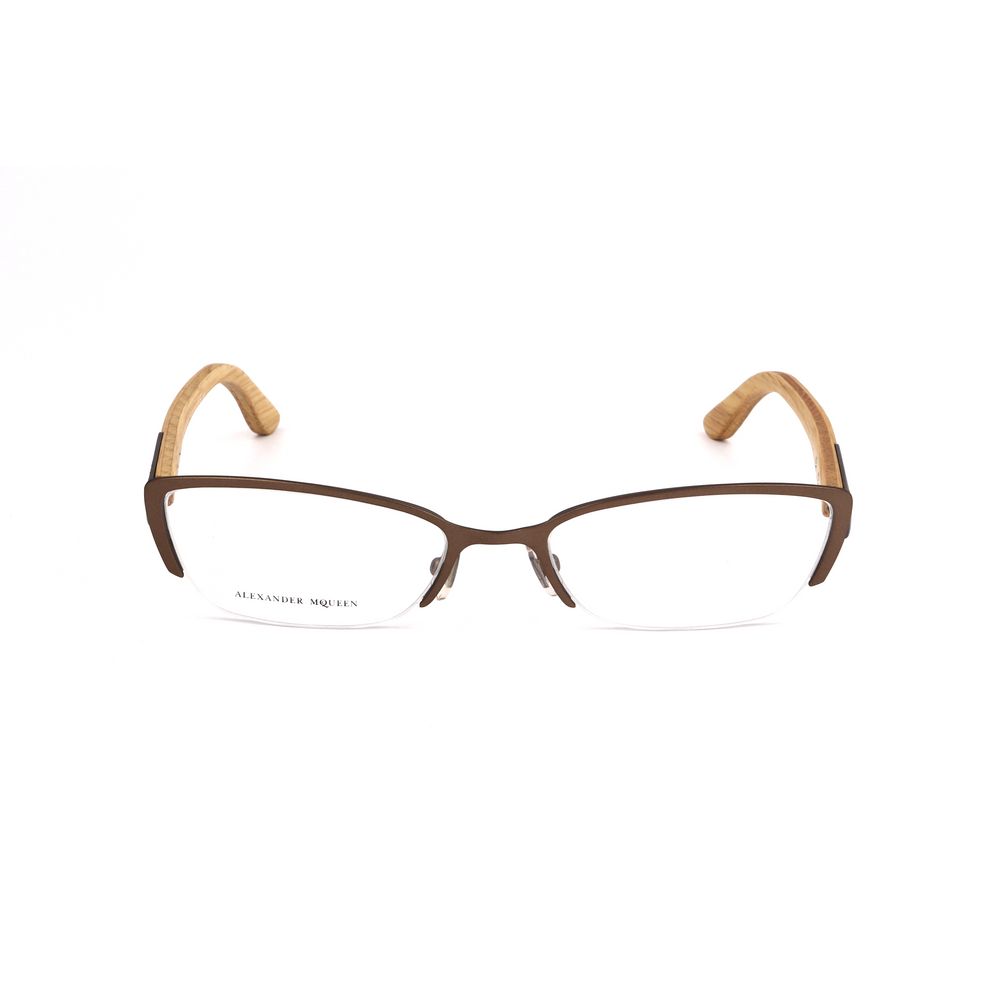 Montures métalliques bicolores Alexander McQueen