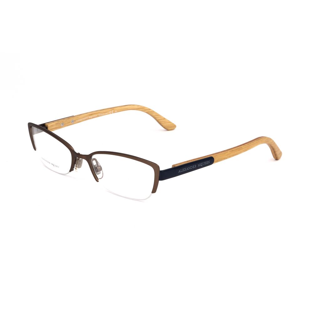 Montures métalliques bicolores Alexander McQueen
