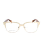 Montures métalliques bicolores Alexander McQueen