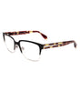 Montures métalliques bicolores Alexander McQueen