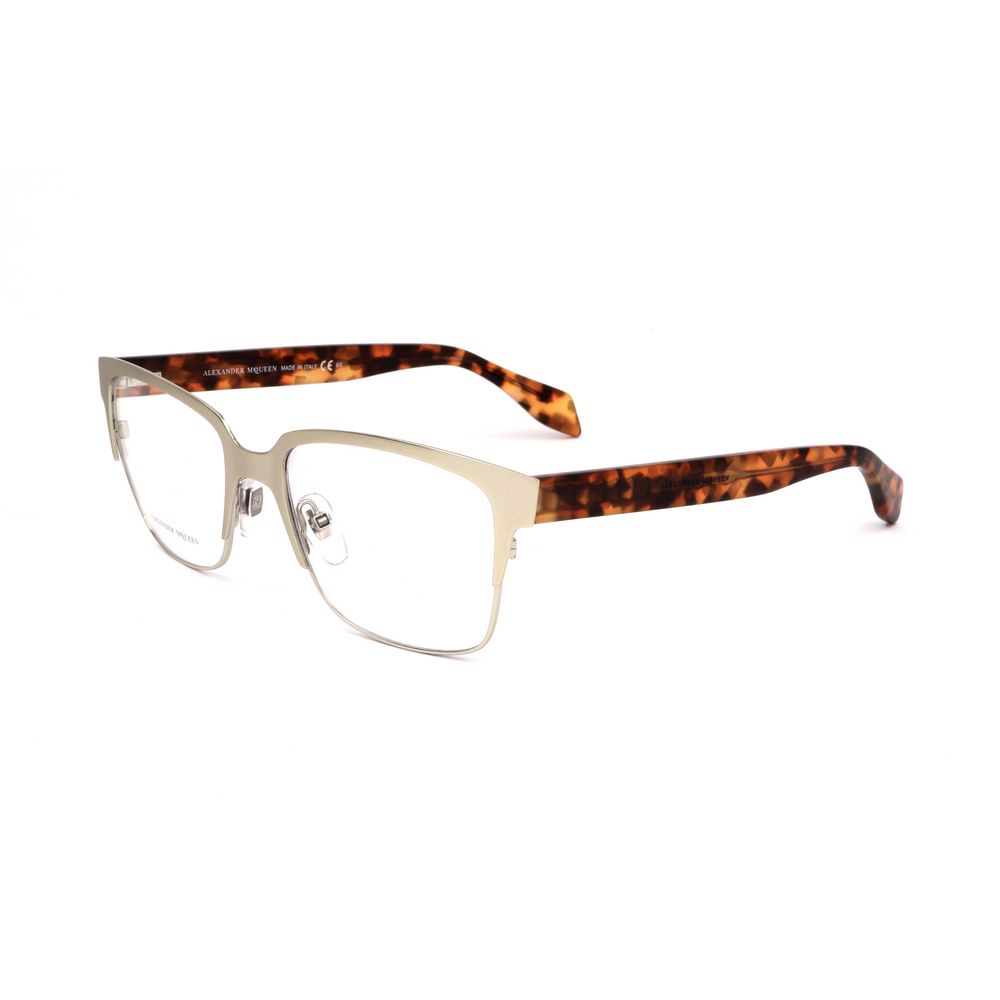 Montures métalliques bicolores Alexander McQueen