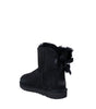 UGG Black Suede Leather Ankle