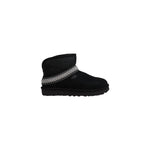 UGG Black Suede Leather Ankle