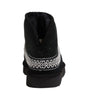 UGG Black Suede Leather Ankle