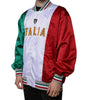 Dolce & Gabbana Multicolor Italia Button Down Bomber Jacket