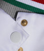 Dolce & Gabbana Multicolor Italia Button Down Bomber Jacket