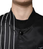 Dolce & Gabbana Black Polka Dot Stripe Nylon Bomber Jacket