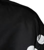 Dolce & Gabbana Black Polka Dot Stripe Nylon Bomber Jacket
