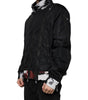 Dolce & Gabbana Black Nylon Full Zip Men Bomber Jacket